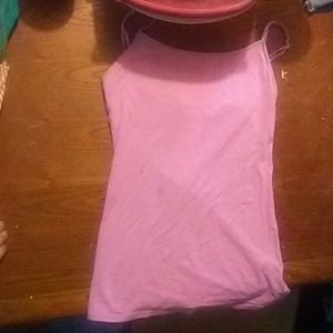 Pink tank top